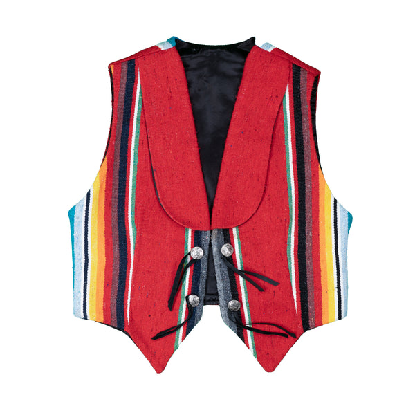 Cropped Chimayo Vest