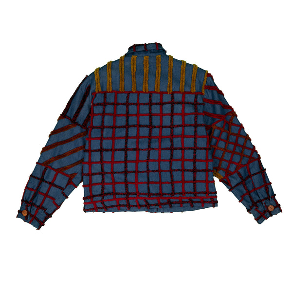 Vintage Chenille Applique Jacket