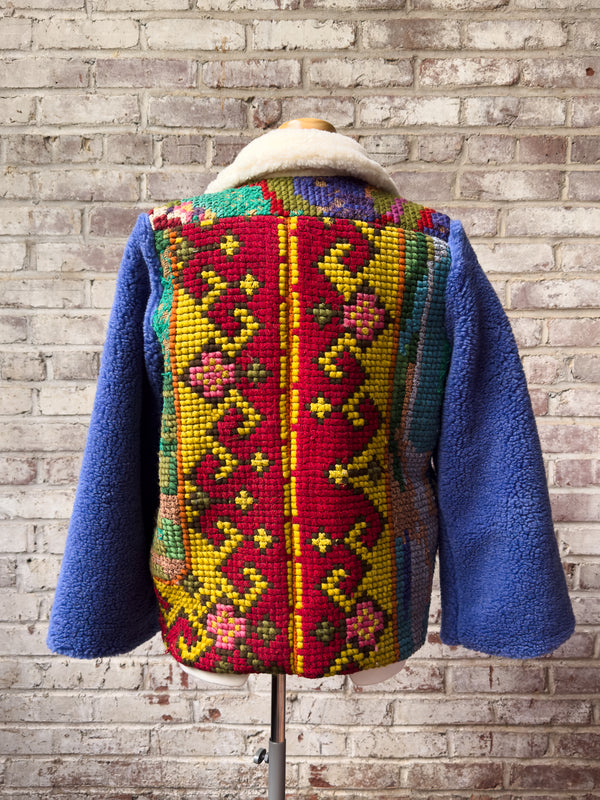 Handmade Upcycled Jacket - Stillwater Swan