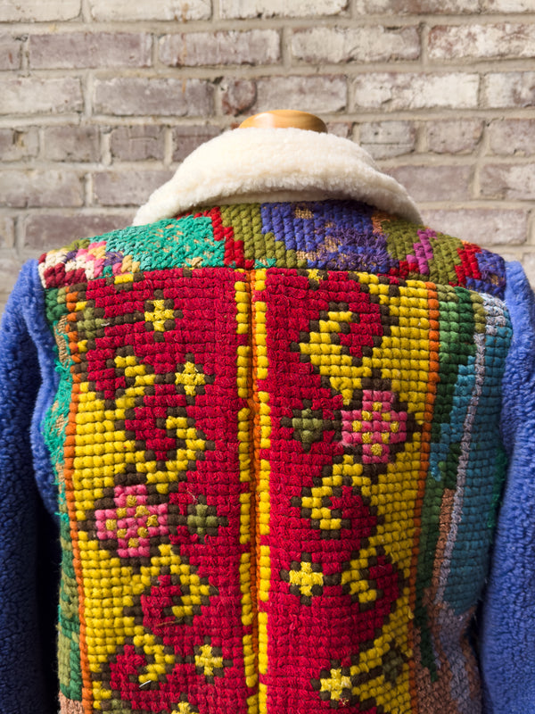 Handmade Upcycled Jacket - Stillwater Swan