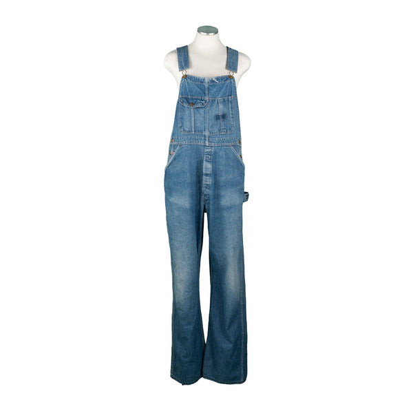Red & White Stripe Overalls