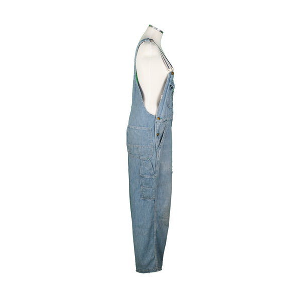 Key Imperial Striped Overalls
